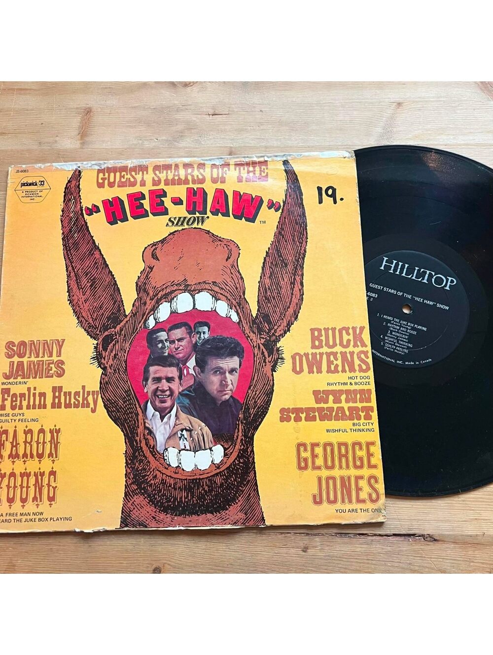 Various - Guest Stars of the Hee-Haw Show 33rpm VG+ VR15